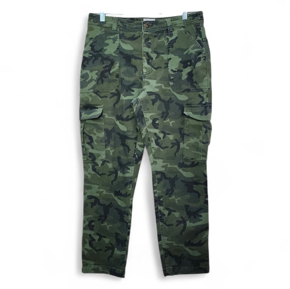 The North Face women’s  Green Vintage cargo pants camouflage Sz 12